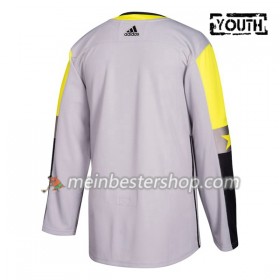 2018 NHL All-Star Metro Division Blank Adidas Grau Trikot Authentic - Kinder